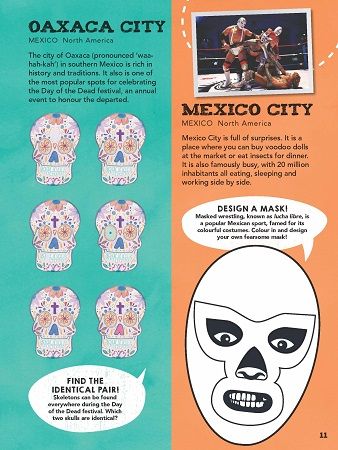 Buy The Cities Activity Book With Over 250 Stickers Book In Pakistan