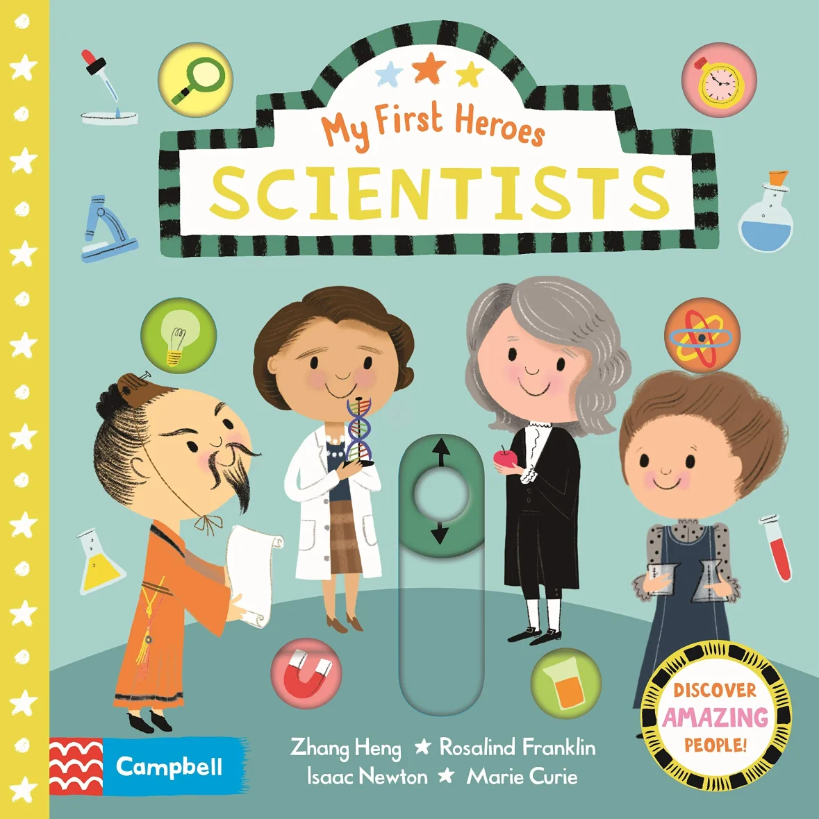 Cover Damaged - My First Heroes Scientists - Interactive Board Book Cover Damaged – My First Heroes Scientists – Interactive Board Book