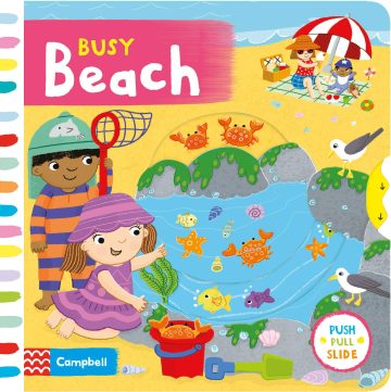 Busy Beach (Slide and see Book)