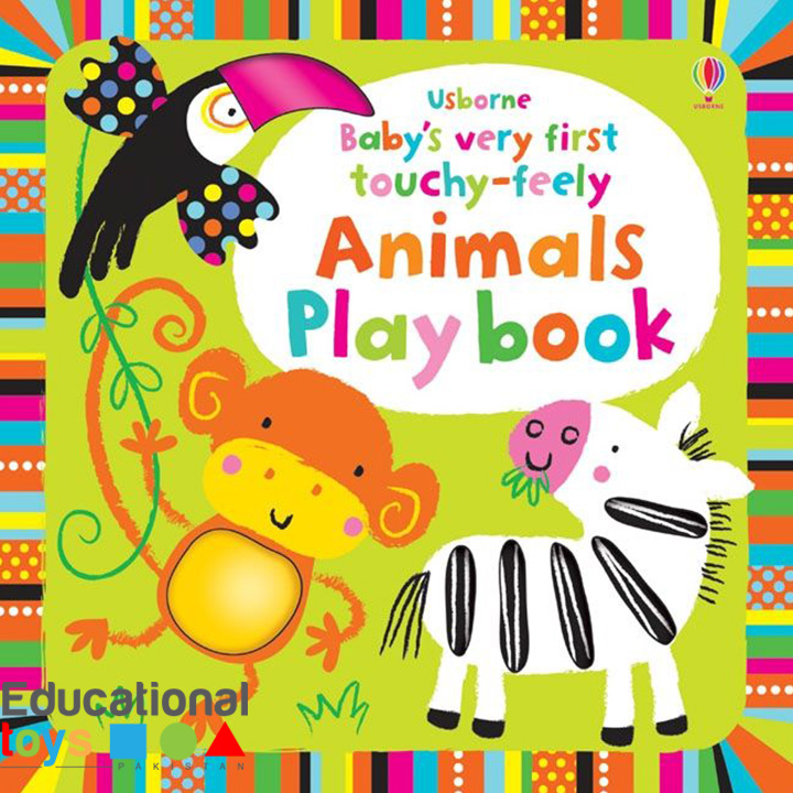 Usborne Baby’s Very First Touchy-Feely Animals Playbook Usborne Baby’s Very First Touchy-Feely Animals Playbook