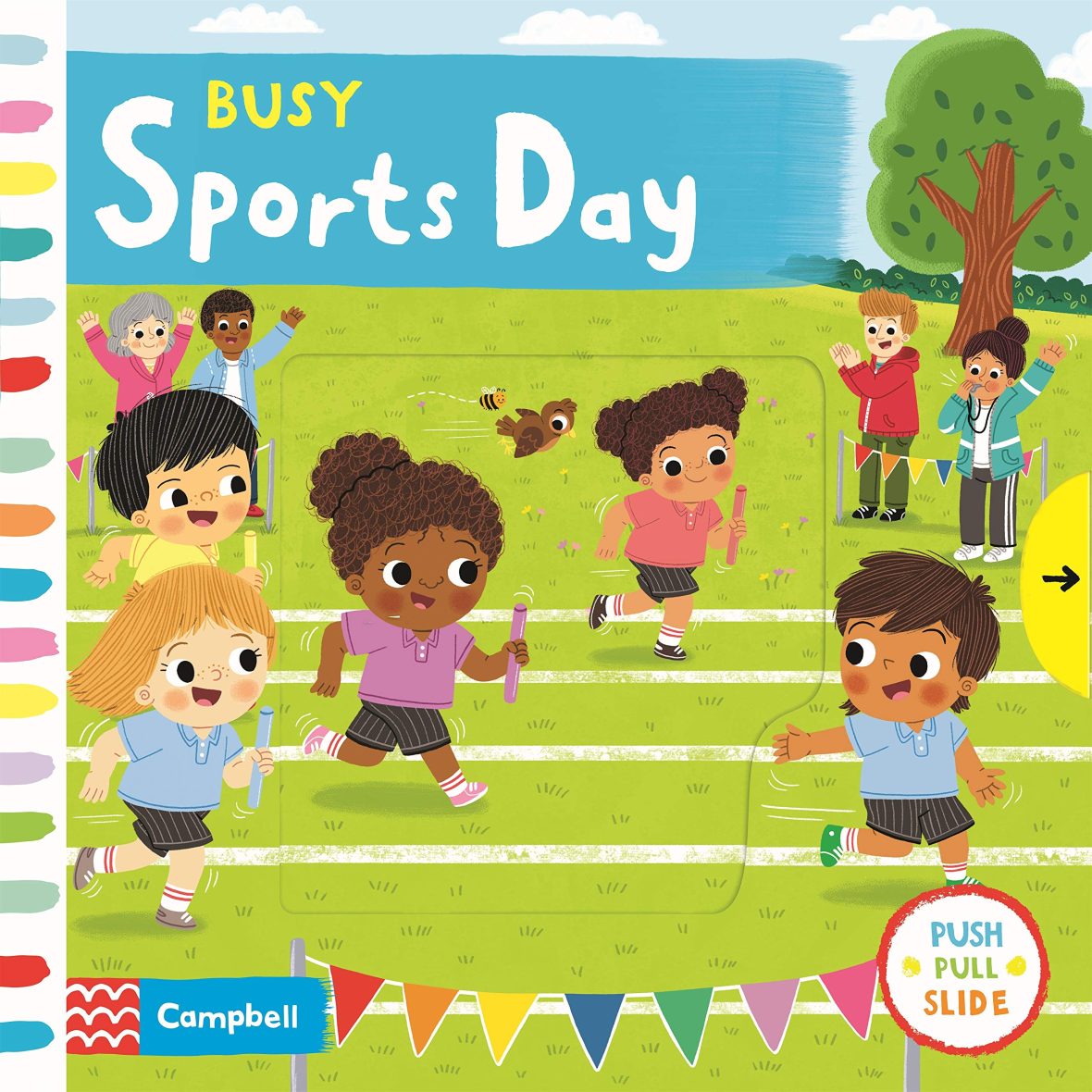 Busy Sports Day – Push Pull Slide