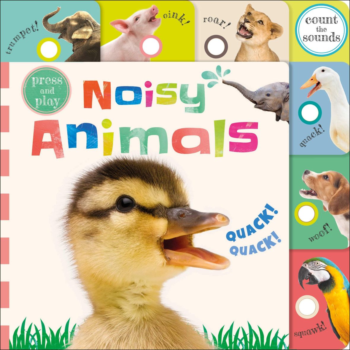 Cover Damaged – Press and Play Noisy Animal Sound Book
