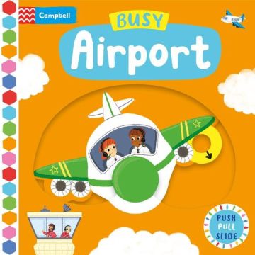 busy airport board book