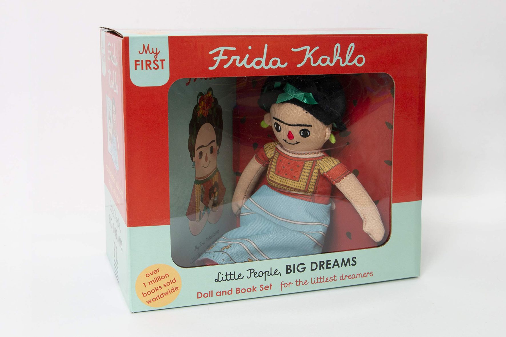 Frida Kahlo Doll and Book Set-1