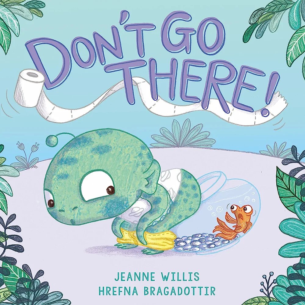 Cover Damaged - Don't Go There -( A Story Book about potty training) - Hardcover Cover Damaged – Don’t Go There -( A Story Book about potty training) – Hardcover