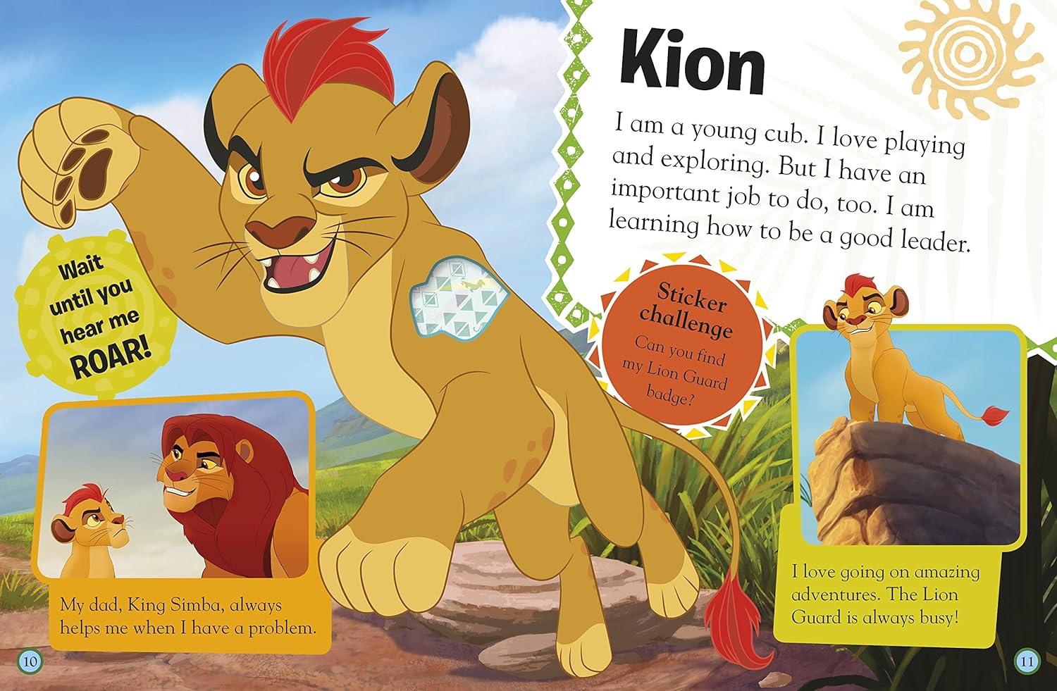 Buy Disney The Lion Guard My World With 100 fun Stickers Book in Pakistan