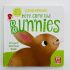 Here Come the Bunnies: A touch-and-feel board book with a fold-out surprise