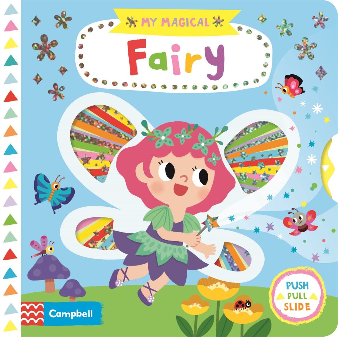 My Magical Fairy – Push Pull and Slide Board book