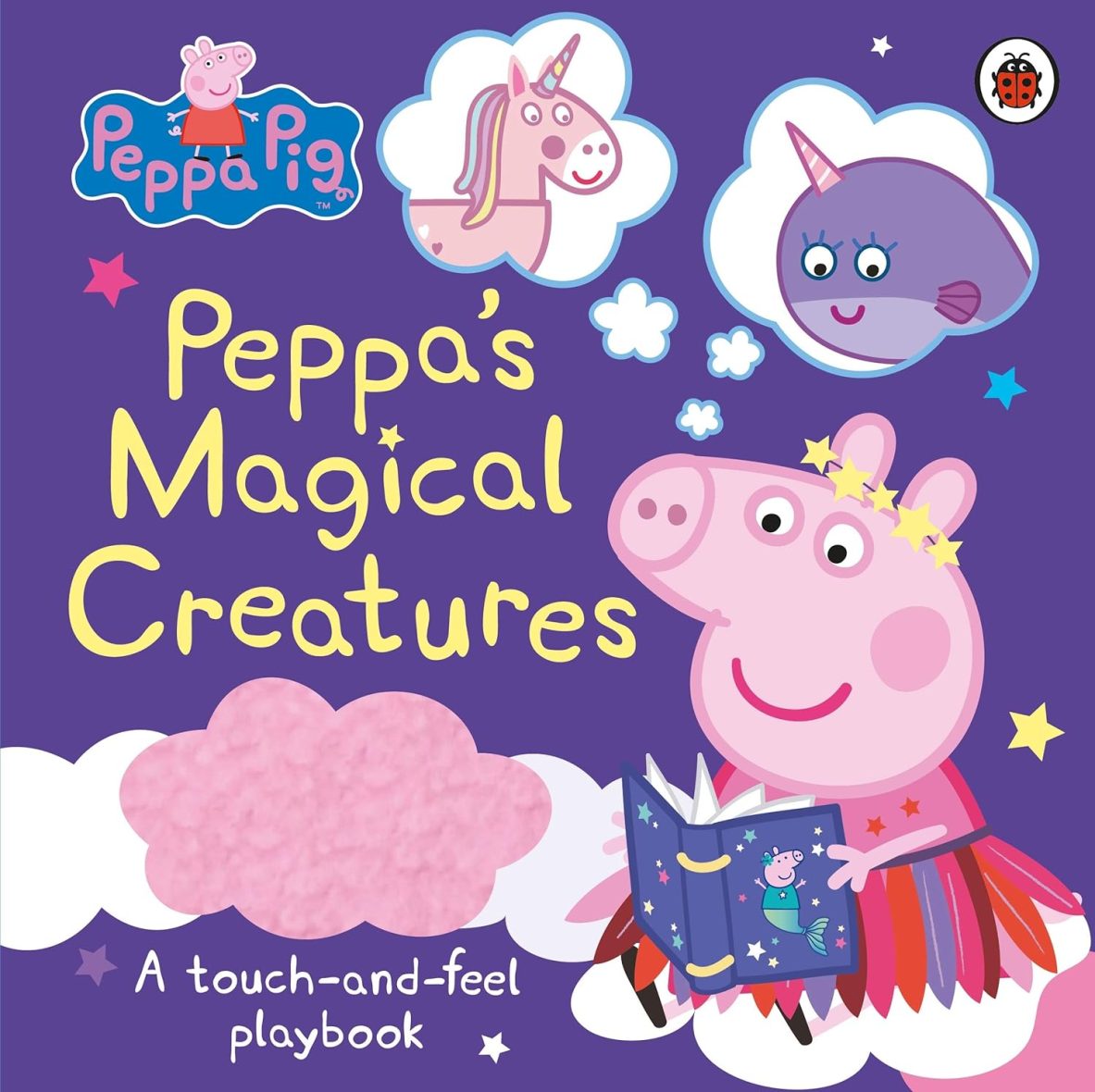 Cover Damaged – Peppa Pig: Peppa’s Magical Creatures – A Touch and Feel Playbook (Boardbook)
