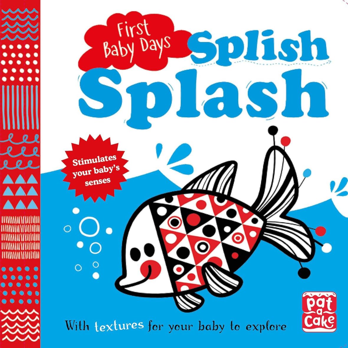 First Baby days: Splish Splash (with textures for baby to explore)