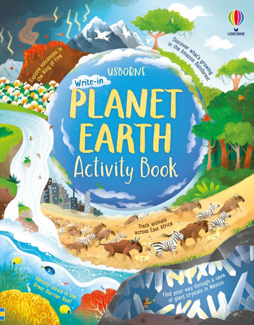 Usborne Planet Activity Book- Paperback Usborne Planet Activity Book- Paperback
