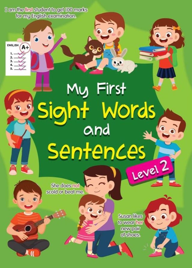 My First Sight Words and Sentences Level 2 - Paperback My First Sight Words and Sentences Level 2 – Paperback