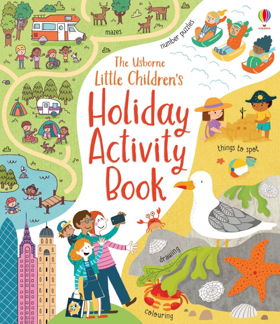 UsborneLittle Children's Holiday Activity Book UsborneLittle Children’s Holiday Activity Book