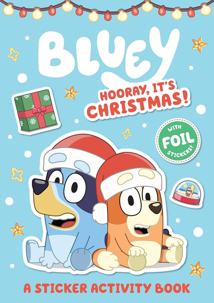 Bluey: Hooray, It’s Christmas : A Sticker Activity Book