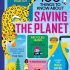 Slightly Cover Damaged - Usborne 100 Things to Know About Saving the Planet - (Hardcover)