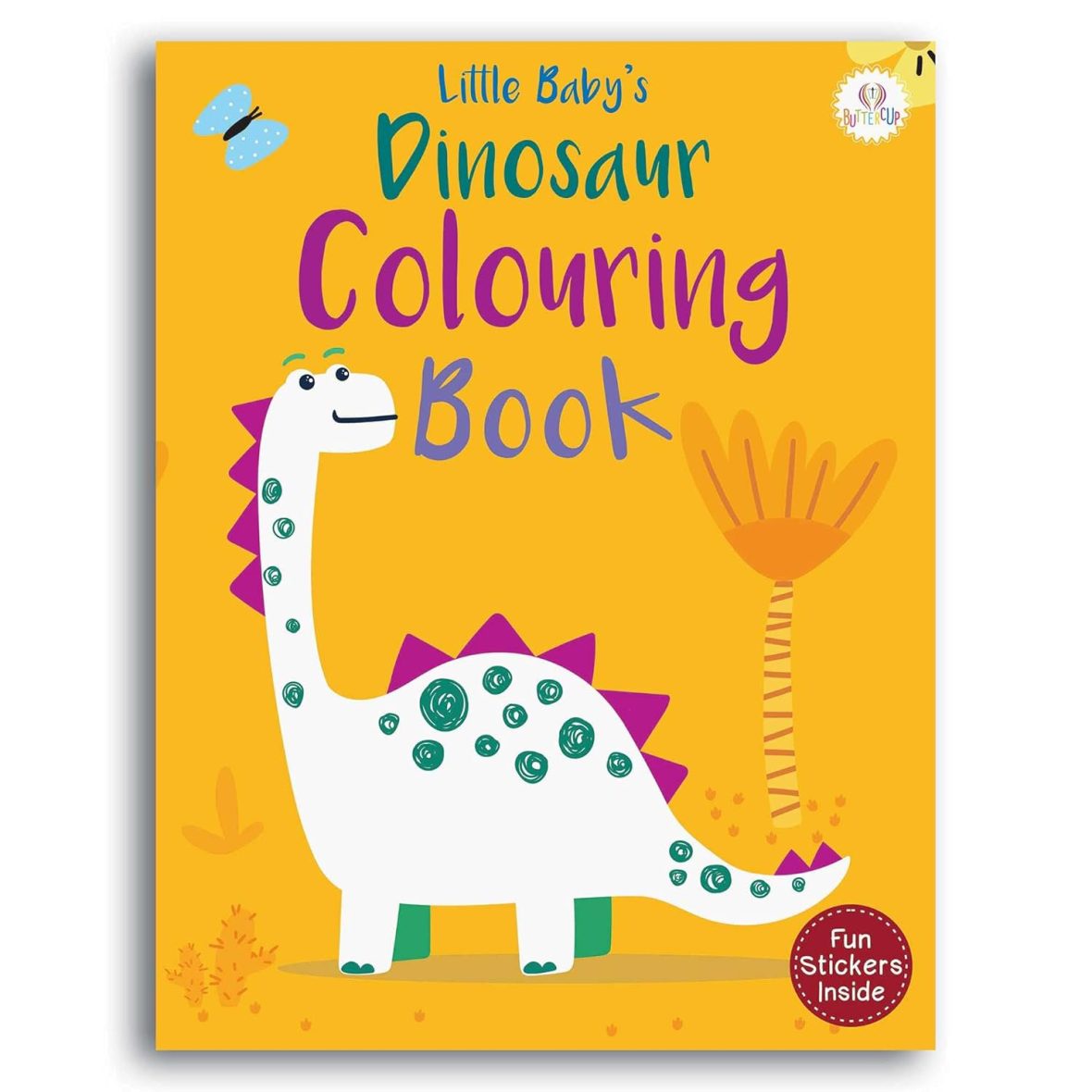 Little Baby’s Dinosaur Colouring Book with Stickers