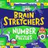 Usborne Brain Stretchers: Number Puzzles Activity Book- Paperback