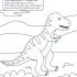 Dinosaur Facts Coloring Fun