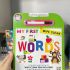 Little Learners: My First Wipe and Clean Words- Board Book